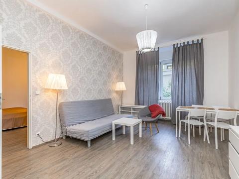 Pronájem bytu 2+kk, Praha - Karlín, Peckova, 52 m2