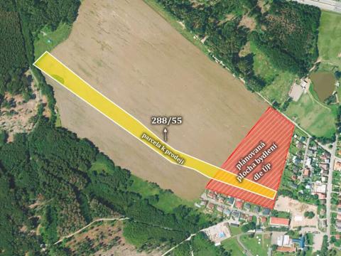 Prodej podílu pozemku pro bydlení, Jihlava, 7219 m2