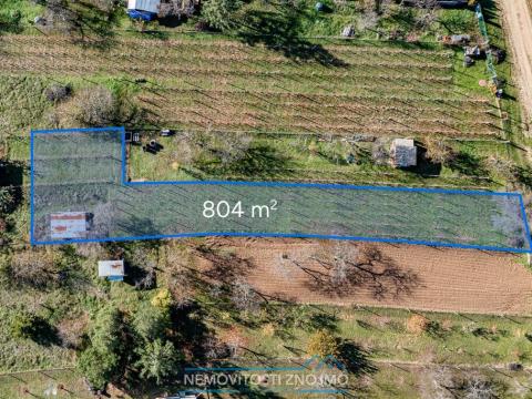 Prodej zahrady, Dobšice, 804 m2