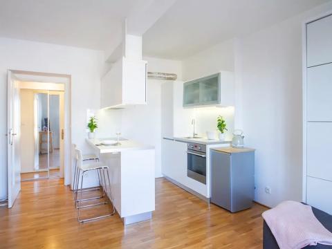 Pronájem bytu 1+kk, Praha - Břevnov, Šlikova, 27 m2