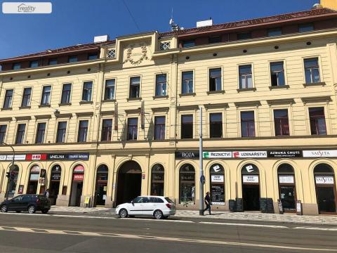 Pronájem kanceláře, Praha - Smíchov, Štefánikova, 129 m2