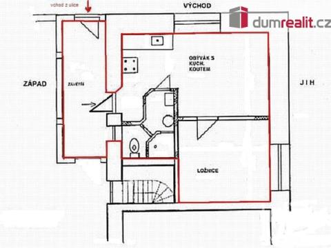Pronájem bytu 2+kk, Mochov, 5. května, 45 m2