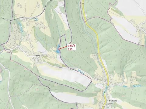 Dražba louky, Kyje, 4417 m2