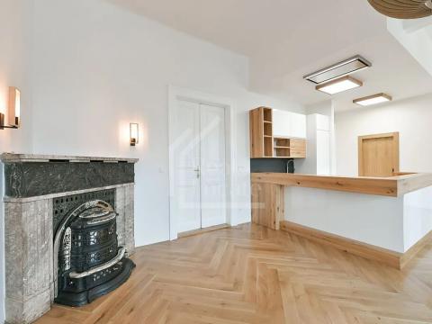 Pronájem bytu 3+kk, Praha - Smíchov, Janáčkovo nábřeží, 106 m2
