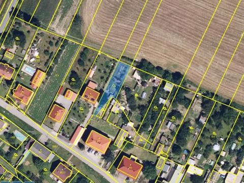 Dražba zahrady, Velký Újezd, 379 m2