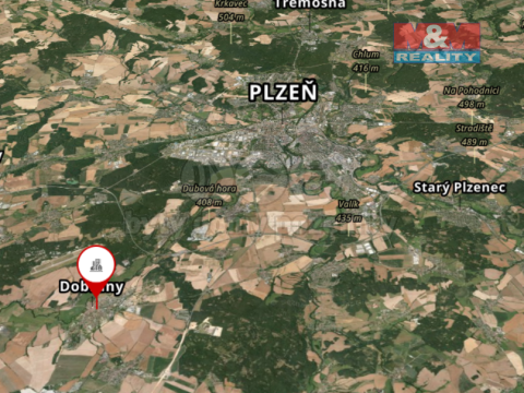 Prodej pole, Dobřany, 19549 m2