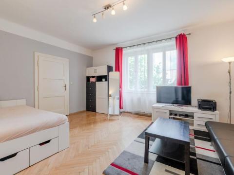 Pronájem bytu 1+1, Praha - Vinohrady, Kouřimská, 53 m2