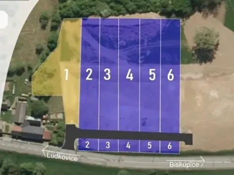 Prodej komerčního pozemku, Ludkovice, 7900 m2