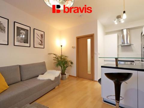 Pronájem bytu 2+kk, Brno - Trnitá, Spálená, 50 m2