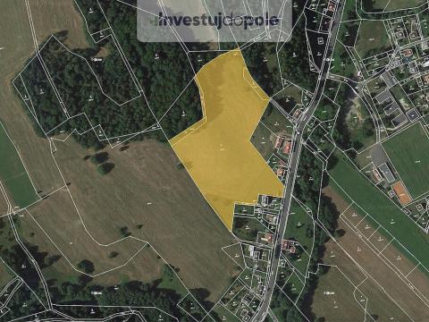 Prodej louky, Mníšek, Liberecká, 7252 m2