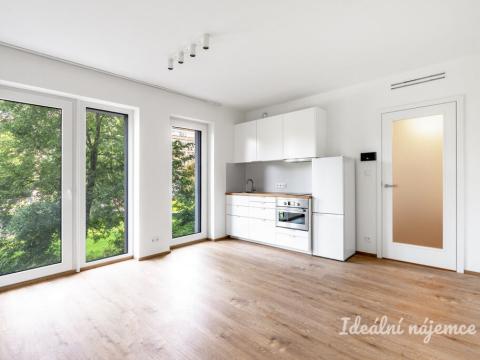 Pronájem bytu 1+kk, Praha - Stodůlky, Hábova, 27 m2