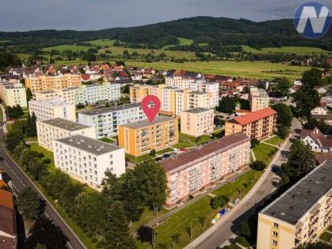 Pronájem bytu 2+kk, Volary, Sídl. Míru, 39 m2