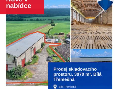 Prodej skladu, Bílá Třemešná, 3070 m2
