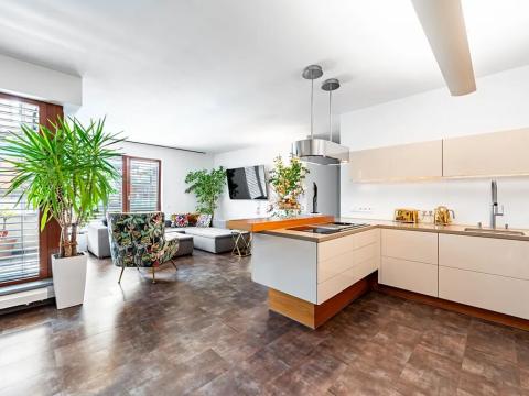 Pronájem bytu 3+kk, Praha - Karlín, Rohanské nábřeží, 127 m2