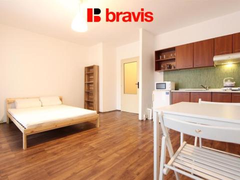 Pronájem bytu 1+kk, Brno - Starý Lískovec, Kyjevská, 36 m2