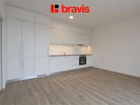 Pronájem bytu 2+kk, Brno - Maloměřice, Wágnerova, 56 m2
