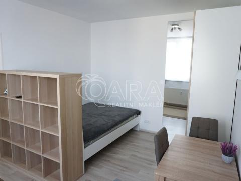 Pronájem bytu 1+kk, Praha - Vršovice, Petrohradská, 30 m2