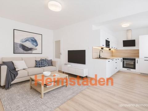 Pronájem bytu 2+kk, Ostrava - Moravská Ostrava, Na Jízdárně, 48 m2