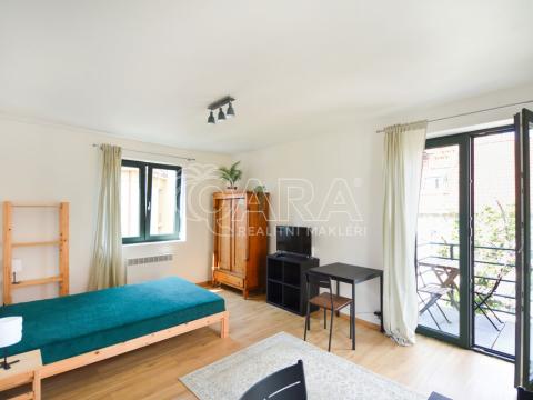 Pronájem bytu 1+kk, Praha - Nusle, Nad Nuslemi, 30 m2