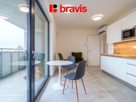 Pronájem bytu 2+kk, Brno - Zábrdovice, Ponávka, 33 m2