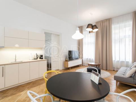 Pronájem bytu 2+kk, Praha, Na Poříčí, 55 m2