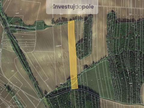 Prodej pole, Krupá, 13338 m2