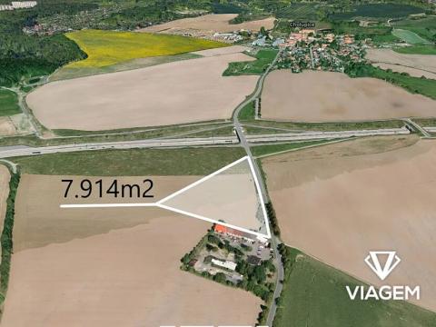 Prodej podílu pole, Praha - Cholupice, 7913 m2
