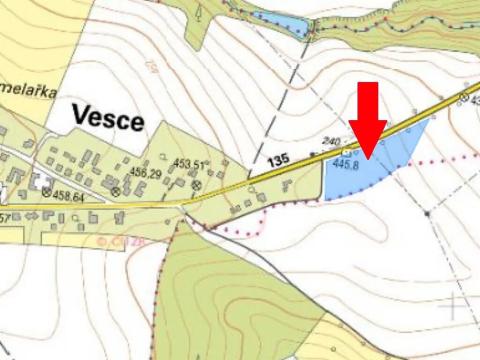 Prodej pozemku pro bydlení, Vesce, 11571 m2