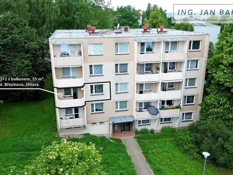 Prodej bytu 2+1, Jihlava, Březinova, 55 m2