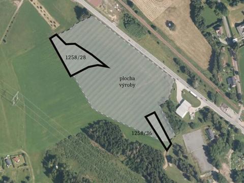 Prodej komerčního pozemku, Borová, 4941 m2