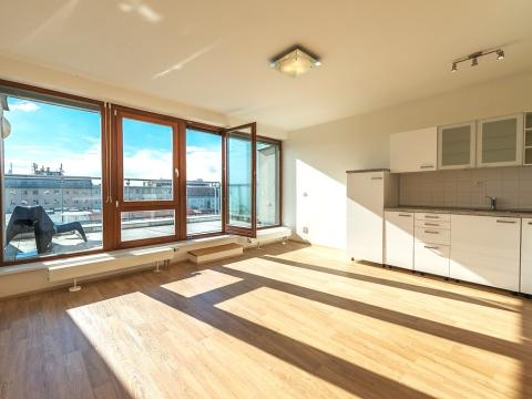 Pronájem bytu 1+kk, Praha, U měšťanského pivovaru, 36 m2