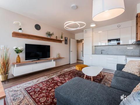 Pronájem bytu 2+kk, Praha - Holešovice, U Pergamenky, 55 m2
