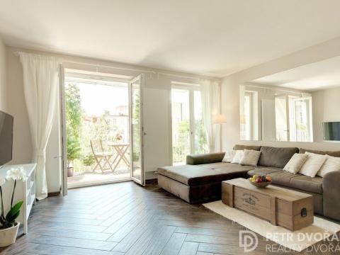 Pronájem bytu 3+kk, Praha - Vinohrady, Záhřebská, 68 m2