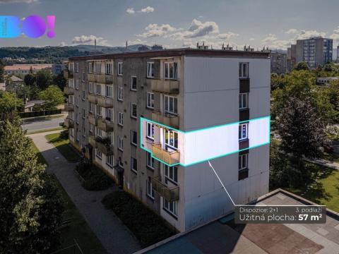 Prodej bytu 2+1, Třinec, Lidická, 57 m2