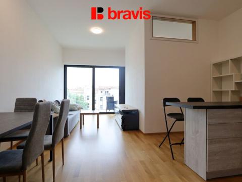Pronájem bytu 1+kk, Brno - Ponava, Šumavská, 40 m2