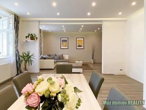 Pronájem bytu 3+kk, Praha - Střešovice, U střešovických hřišť, 95 m2