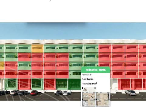 Prodej bytu 4+kk, Golem, kraj Tirana, Albánie, 79 m2