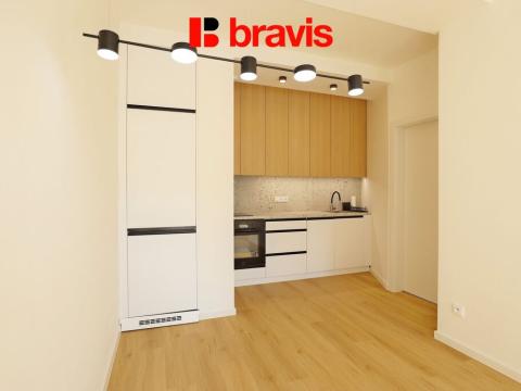 Pronájem bytu 2+kk, Brno - Husovice, Dukelská třída, 48 m2