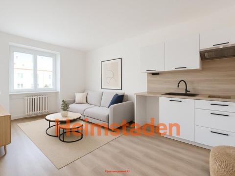 Pronájem bytu 1+kk, Havířov - Město, Hlavní třída, 23 m2