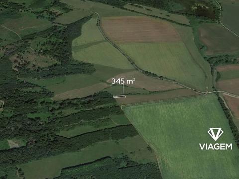 Prodej pole, Velký Vřešťov, 345 m2