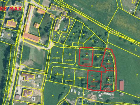 Prodej pozemku pro bydlení, Dobev, 1033 m2