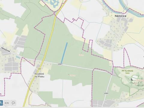 Prodej lesa, Staré Hradiště, 9479 m2