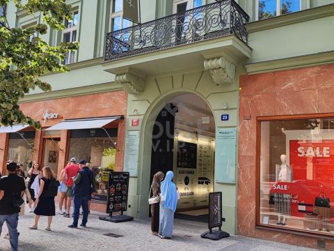 Pronájem obchodního prostoru, Praha - Staré Město, Na příkopě, 7 m2