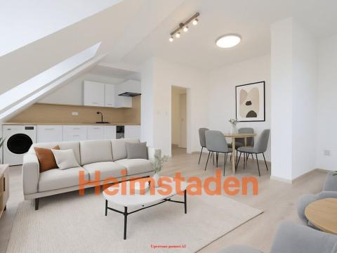 Pronájem bytu 3+kk, Ostrava - Poruba, náměstí Boženy Němcové, 60 m2