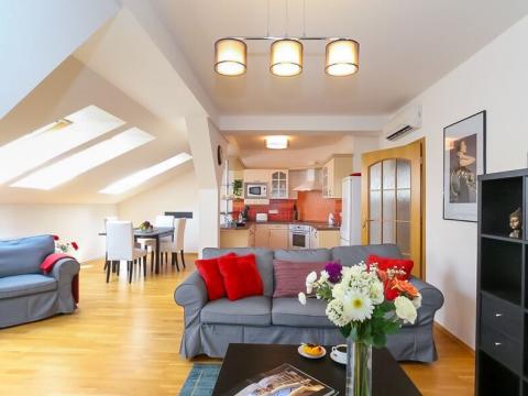 Pronájem bytu 3+kk, Praha - Vinohrady, Sázavská, 105 m2