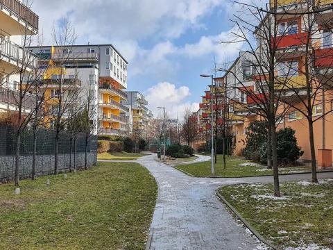 Pronájem bytu 2+kk, Praha - Vysočany, Pod Harfou, 50 m2
