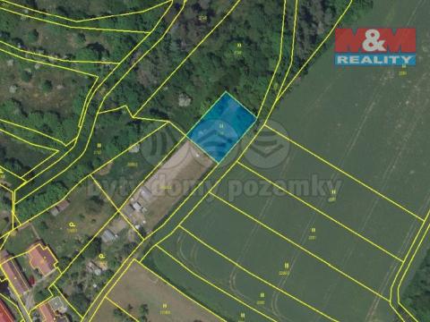 Prodej zahrady, Chabeřice - Holšice, 670 m2