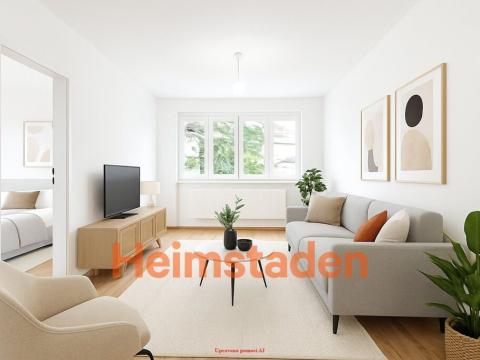 Pronájem bytu 2+kk, Orlová - Lutyně, Lesní, 45 m2