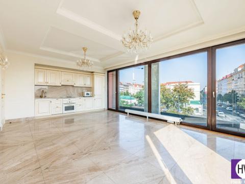Pronájem bytu 4+kk, Praha - Vinohrady, Korunní, 122 m2