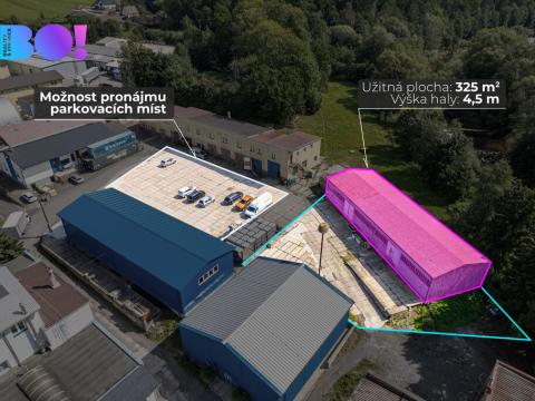 Pronájem skladu, Jablunkov, 325 m2